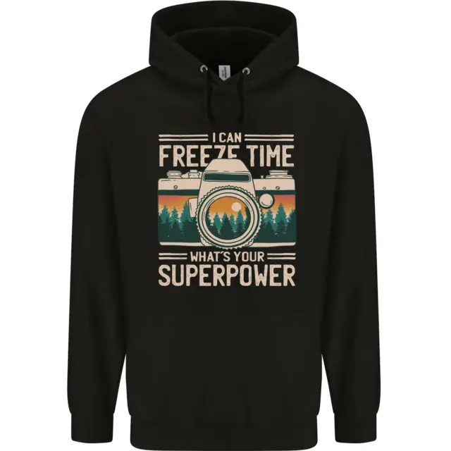 Freeze Time Photographer Photography Childrens Kids Hoodie
