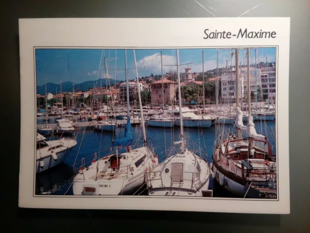 Cpsm Cpm  Carte Postale Var Sainte Maxime Le Port