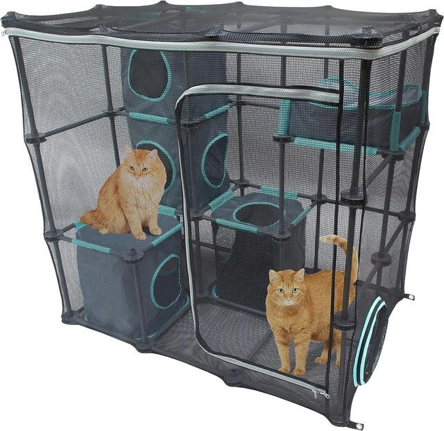 OUTDOOR CATIO MEGA Kit for Cats, Replacement Parts, and 10' Tunnels