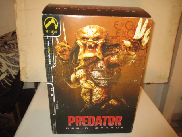 Predator Resin Statue 2001 Palisades Toys 1516/2000 in Box--READ DESCRIPTION