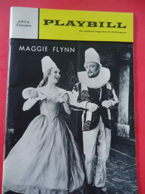 Nov. 1, 1968 - The Anta Theatre Playbill - Maggie Flynn - Shirley Jones