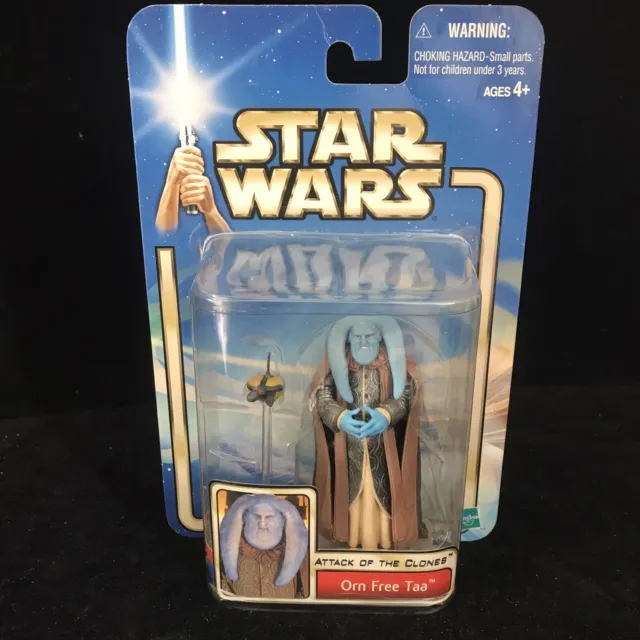 Star Wars ORN FREE TAA Attack of the Clones Figure Toy 2002 New VGC 11