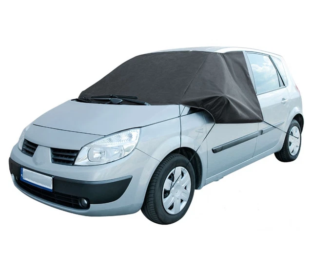 Bâche De Protection Pour Pare-brise Camping-car/van - Tissu Non Tissé 160 G/m² - Fentes Miroir & Sangles - Compatible Ford Transit, Mercedes Sprinter, VW T5/T6, Renault Master