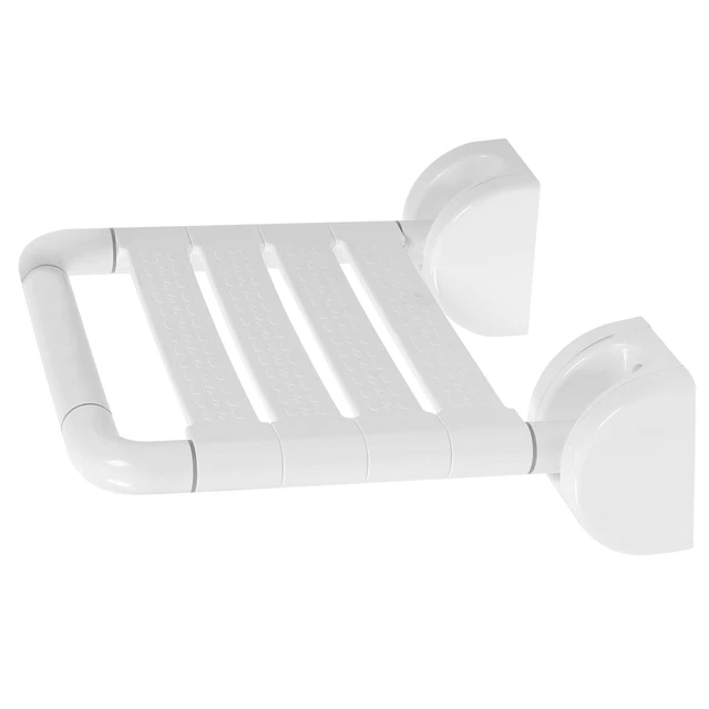Taburete plegable de ducha asientos de seguridad montados en pared acero inoxidable baño banco de pared