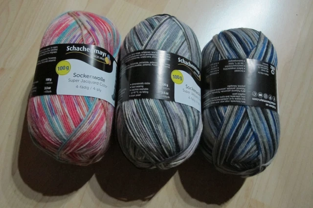 1x 100g  4- Fach  Regia Color  Sockenwolle Schachenmayr Wolle    Topp