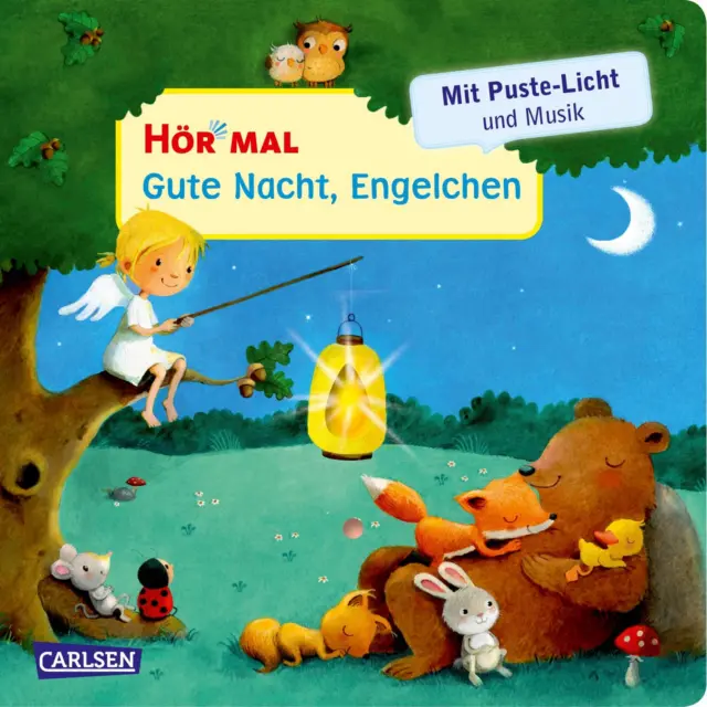 Hör mal Soundbuch Mach mit Pust aus Gute Nacht Engelchen Buch Kinderbuch 3 STÜCK