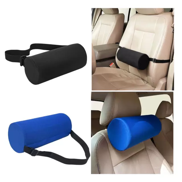Cylindrical Waist Pillow Practical Washable Chair Back Cushion Waist Support