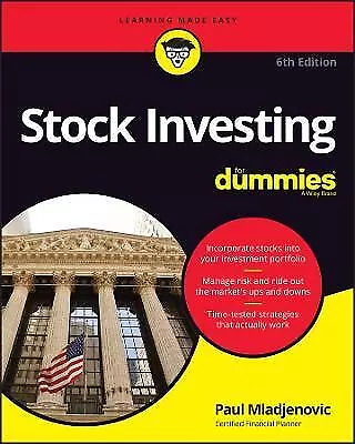 Stock Investing For Dummies By Paul Mladjenovic