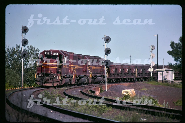 B Original Slide - DM&IR Missabe 214 Action at Duluth MN 2007