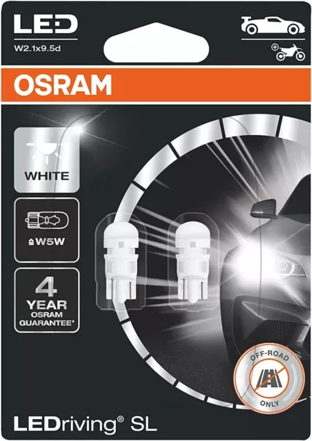 COPPIA LAMPADE LAMPADINE OSRAM H7 LED HL EASY LUCE BIANCA 6000K