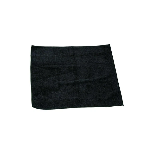 Monarch Brands Black Microfiber Cloth 16""x16"" 12/Pack (PNP915101BL)