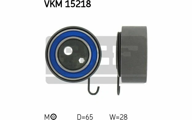 SKF Galet tendeur pour OPEL ASTRA COMBO MERIVA ZAFIRA VKM 15218 - Mister Auto