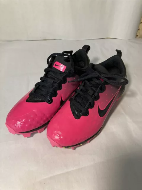 Nike FastFlex Pink & Black Softball/Soccer Cleats Youth Girls Size 4Y #856435066