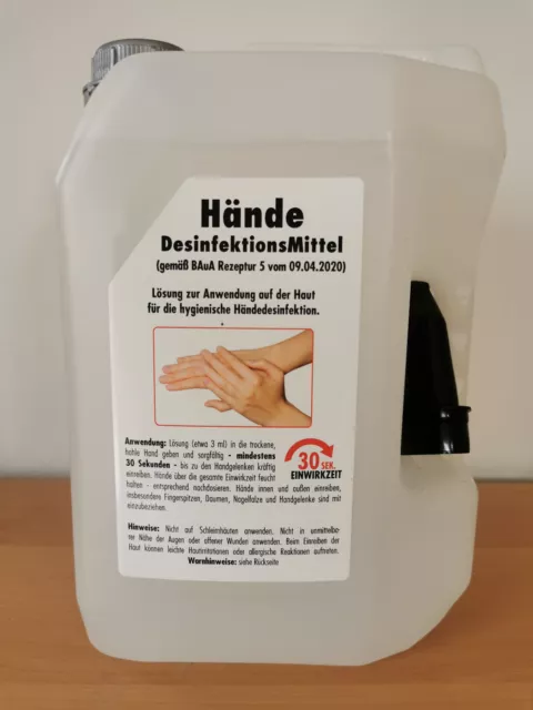 5L Sonax Hand Desinfektionsmittel gegen Viren und Bakterie