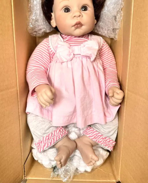 Madame Alexander 1999 head sculpt 2012 body Baby Doll Life Like 18 inch 2