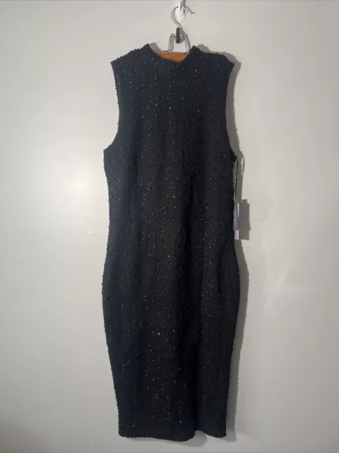 Jennifer Lopez Fitted Black Dress Sz 12