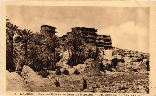 CPA AK BISKRA Env - L'Aures - Oasis de Banina ALGERIA (1189980)