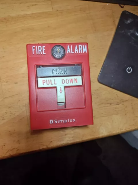 Simplex 4099-9003 Fire Alarm Pull Station | ADDRESSABLE | Dual-Action No Key