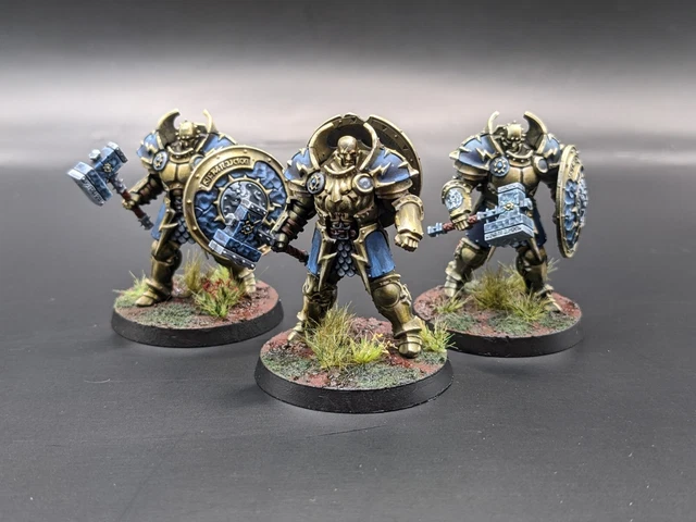 Warhammer Aos Age of Sigmar - Stormcast Annihilators Painted x3