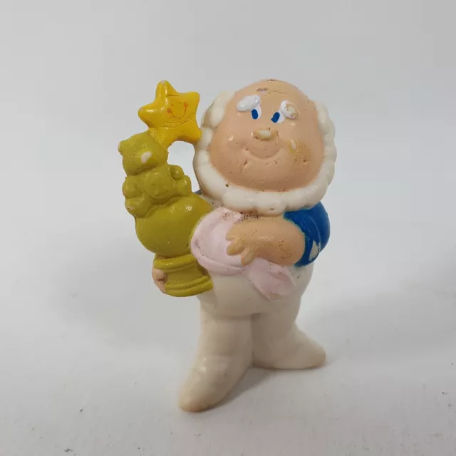 Cloudkeeper Award Care Bears Mini Figure 1984 2" Tall Care Bear PVC