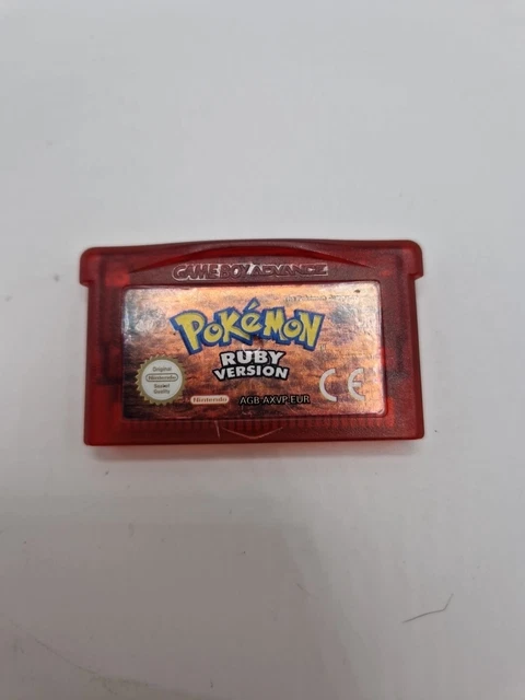 POKÉMON ZAFFIRO GAME BOY - ORIGINALE ITA - BATTERIA NUOVA - ADESIVO