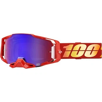 100% Armega Nuketoen Goggles Red OSFM 50005-00020
