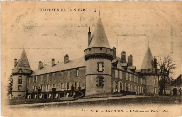 CPA AK Chateaux de la Nievre - Anthien - Chateau de Villemolin (456692)