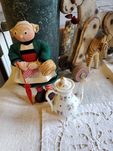 Poupée Ancienne Simon & Halbig Porcelaine, 18 Cm, Allemagne, Années 1900, Dans Coffret