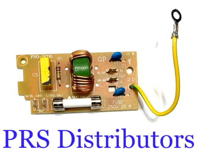 MICROWAVE OVEN NOISE Filter Power Board Fuse 250V 20A For RIVAL Model