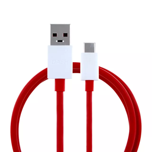 OnePlus Original Type USB-A auf USB-C Lade Kabel - 150cm - Rot