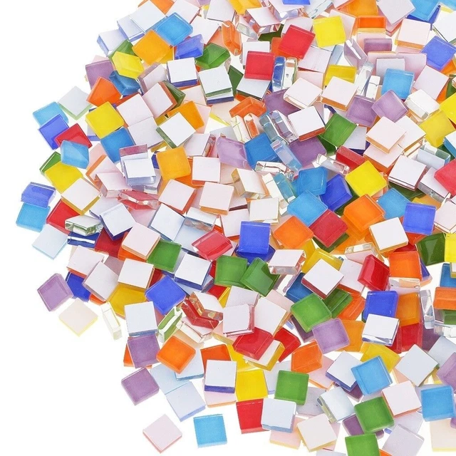 Fashion Multi-Colors Mosaic Tiles 1cm X 1cm DIY Craft Supply Accessories 100g
