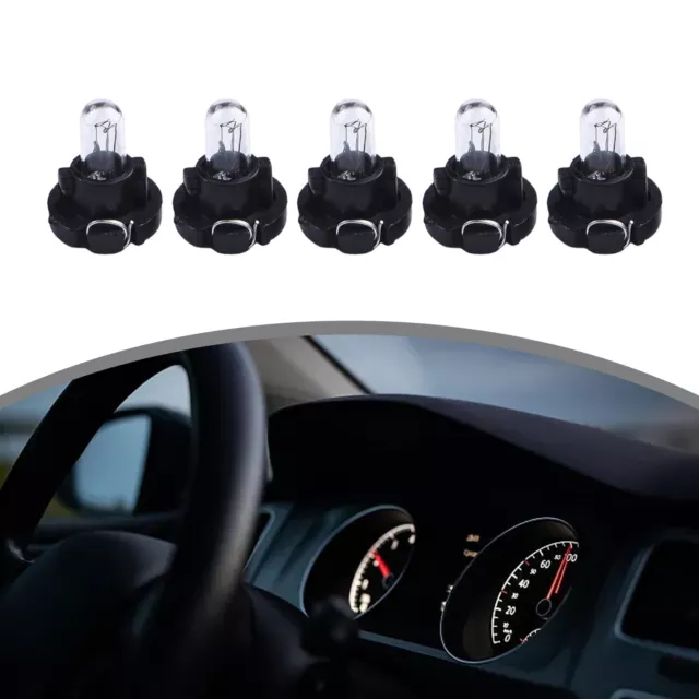 T3 T4 2 Lampadine Led Auto Luci Interni con Indicatore Auto Lampada 12V Set di 5