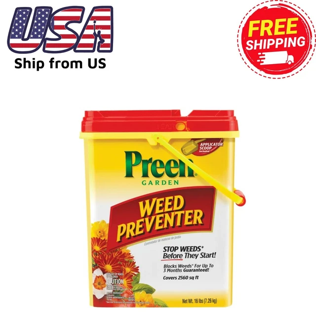 PREEN GARDEN WEED Preventer - 16 lbs. - Covers 2,560 sq. ft. $36.99