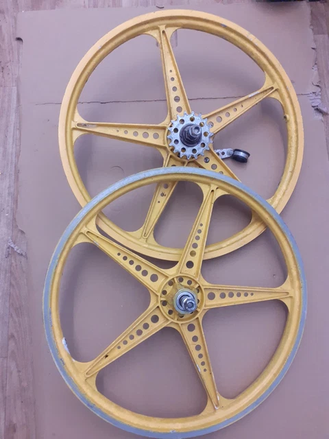 LESTER MAG WHEELS SET COASTER 黄】前後set