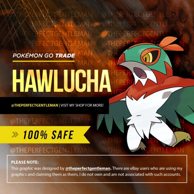 Hawlucha (#701) - Regional Pokemon Trade GO - Gen 6 Kalos