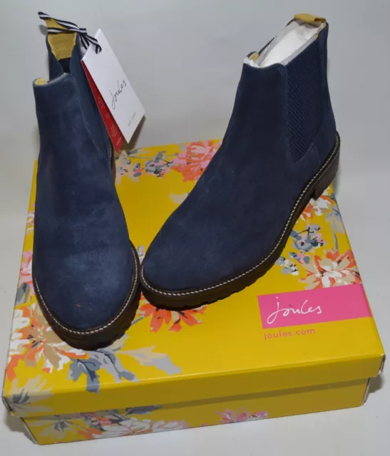 Joules navy chelsea boots clearance