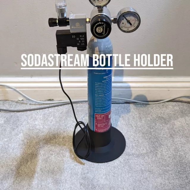 SodaStream Bottle Holder for Aquarium Gas Regulators