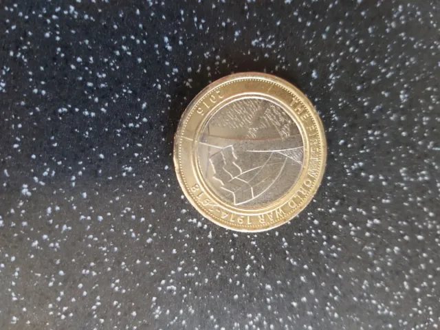 Rare The First World War WW1 2016 Two Pound £2 Coin Circulated
