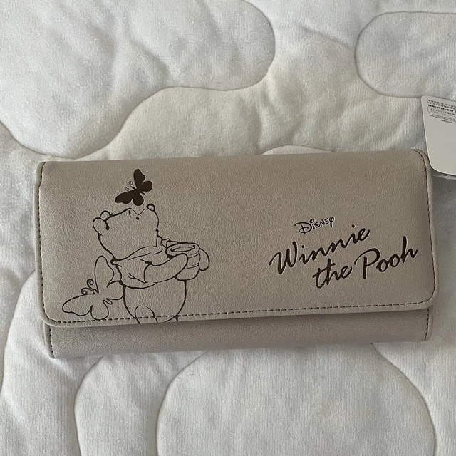 Tokyo Disney Winnie The Pooh Front Snap Closure Wallet New