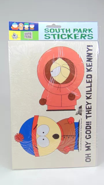 Stickers Autocollant 30Cm X 20Cm South Park Comedy Central Vintage 2000