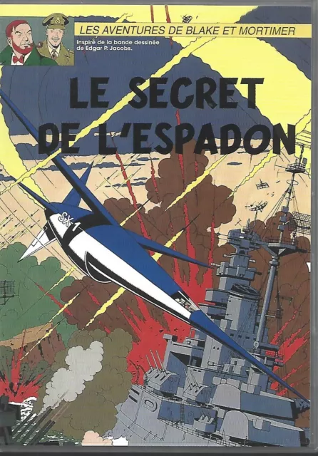 Blake et Mortimer  Le Secret de l'espadon  DVD    TBE  3309450018458