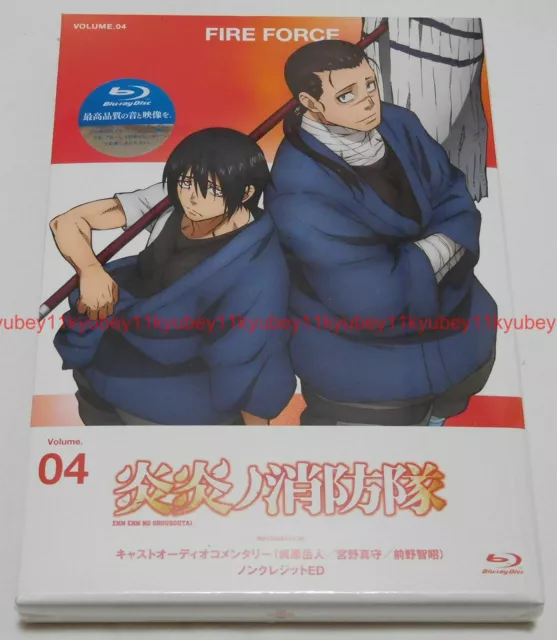 Auch! 1º volume DVD/BD de Fire Force vendeu 107 cópias