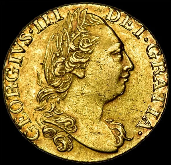Excellent King George The Iii 1785 Gold Guinea....