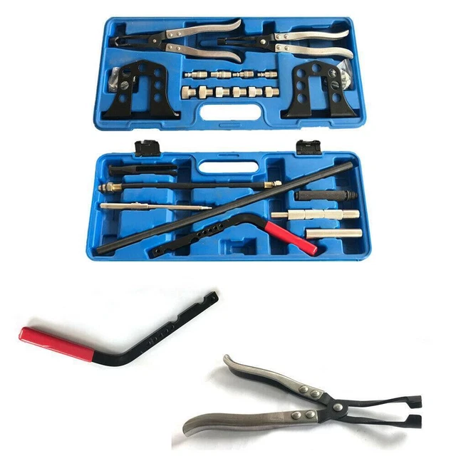 23PCS Engine Overhead Valve Spring Compressor Stem Seal Installer & Remover Set