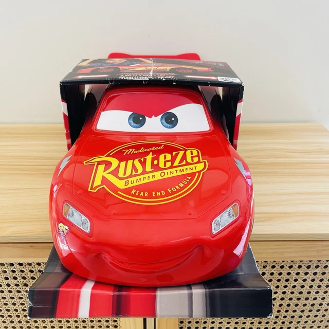 DISNEY PIXAR CARS Lightning McQueen Rusteze Mattel 2016 Jumbo 20 Inch ...