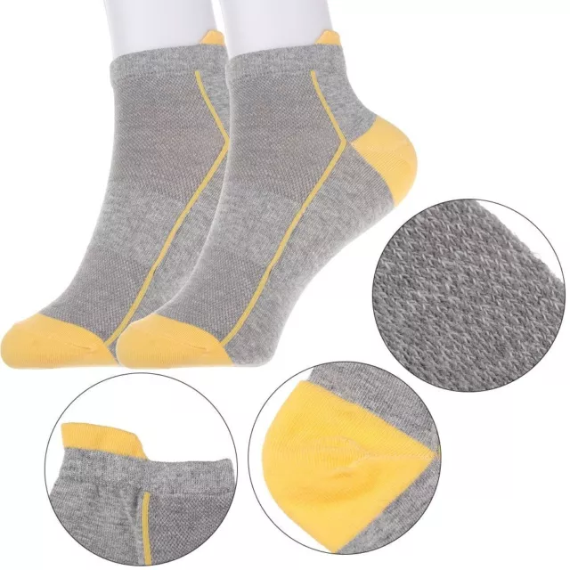 Sweat Absorption Quick Dry Knit Breathable Organic Cotton Men Sports Socks Thin