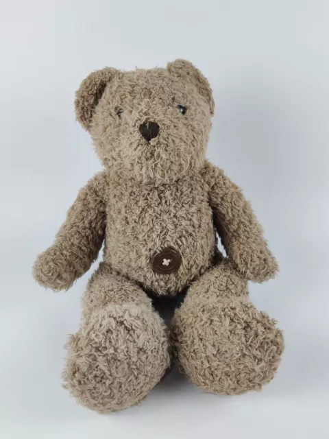 Mamas and Papas Barnaby Button plush teddy bear nursery scruffy style large