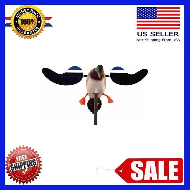 Mojo Outdoors Baby Mojo Mallard Drake Motorized Spinning Magnetic Wing Decoy