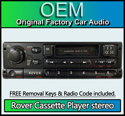 Alpine Land Rover Lettore di Cassette Discovery Autoradio Stereo con Codice E Di Chiavi 