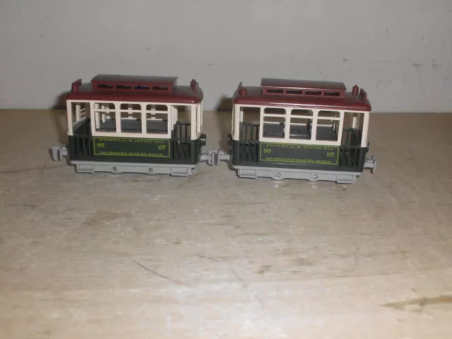 Angebot 11-Lehmann -LGB-Gnomy Strassenbahn 2 Motorwagen  San Franzisko gebr